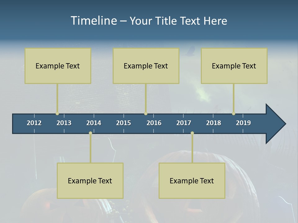 Moon Halloween Midnight PowerPoint Template