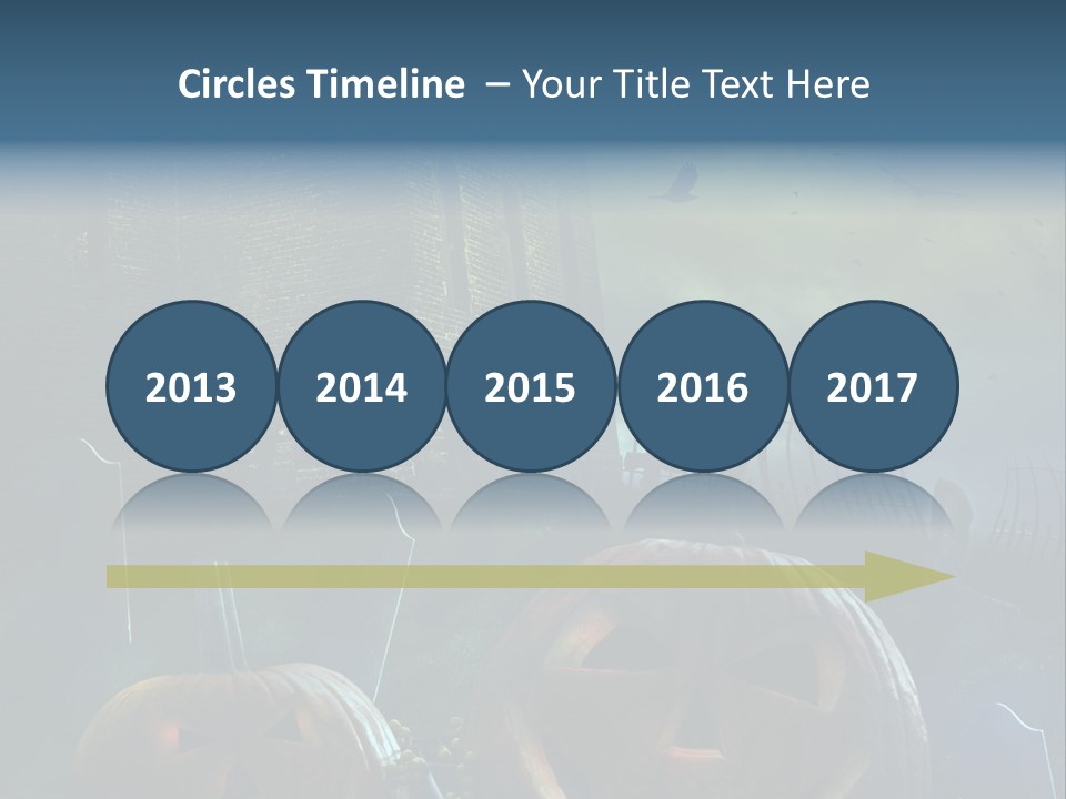 Moon Halloween Midnight PowerPoint Template