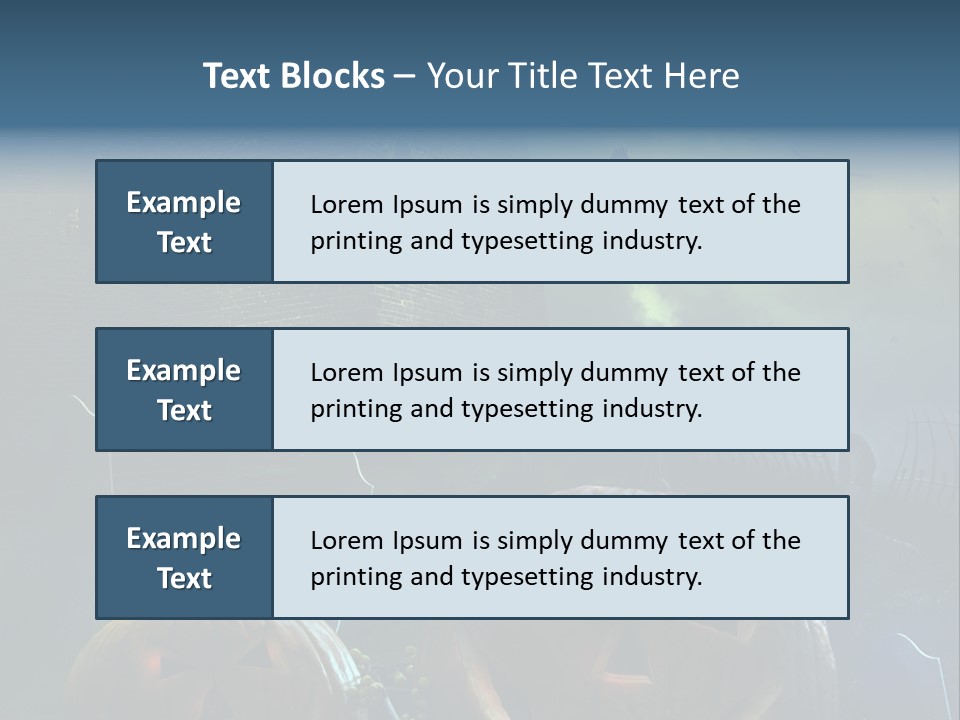 Moon Halloween Midnight PowerPoint Template
