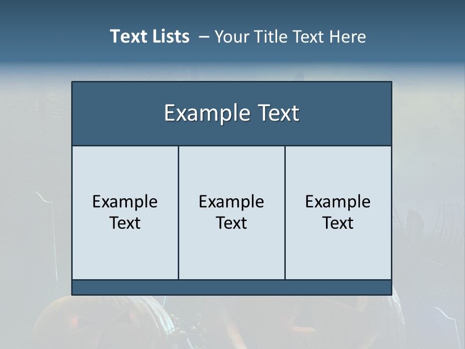 Moon Halloween Midnight PowerPoint Template