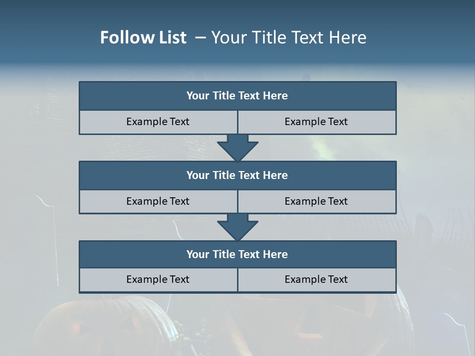 Moon Halloween Midnight PowerPoint Template