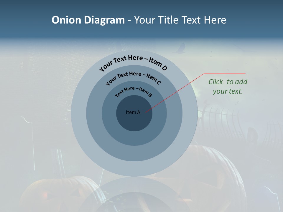 Moon Halloween Midnight PowerPoint Template