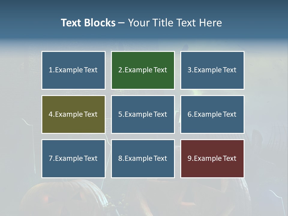 Moon Halloween Midnight PowerPoint Template