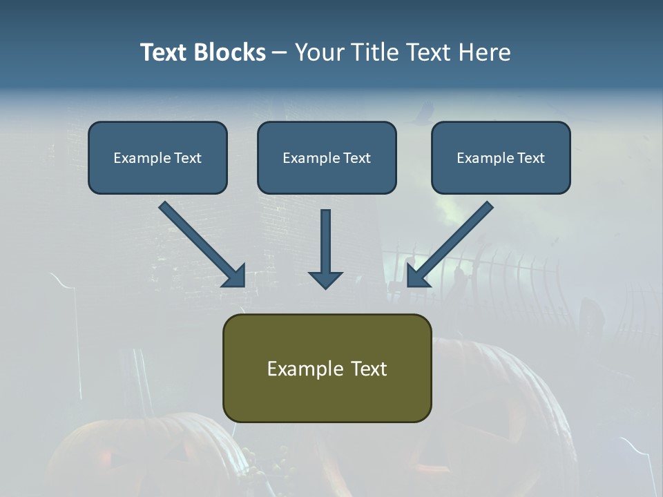 Moon Halloween Midnight PowerPoint Template