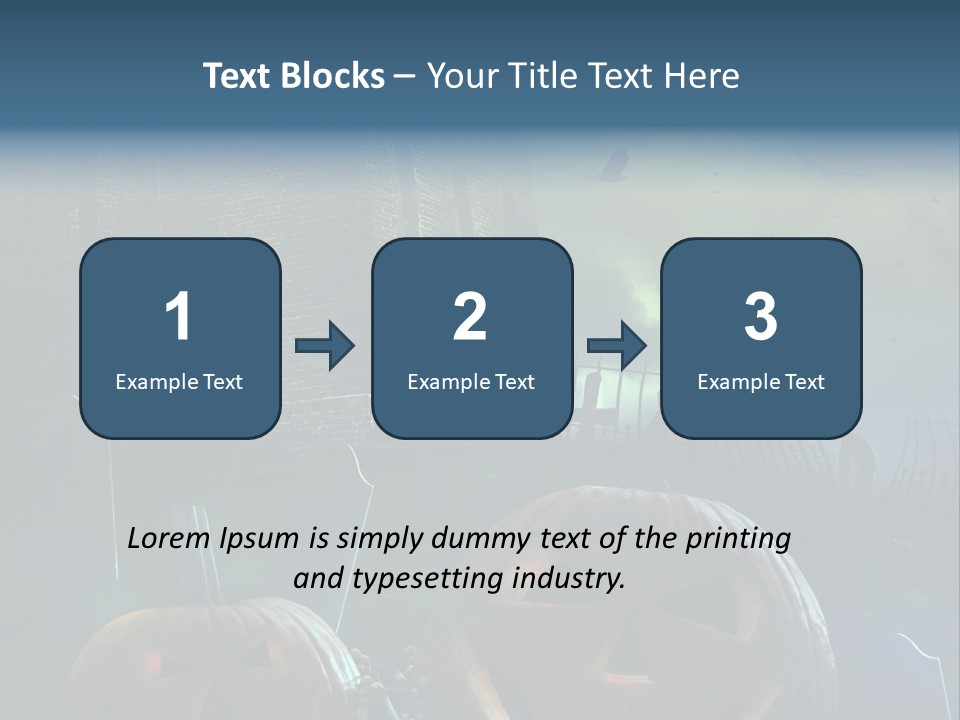 Moon Halloween Midnight PowerPoint Template
