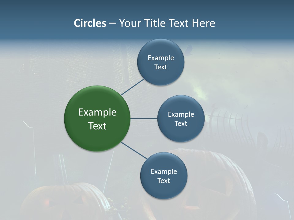 Moon Halloween Midnight PowerPoint Template