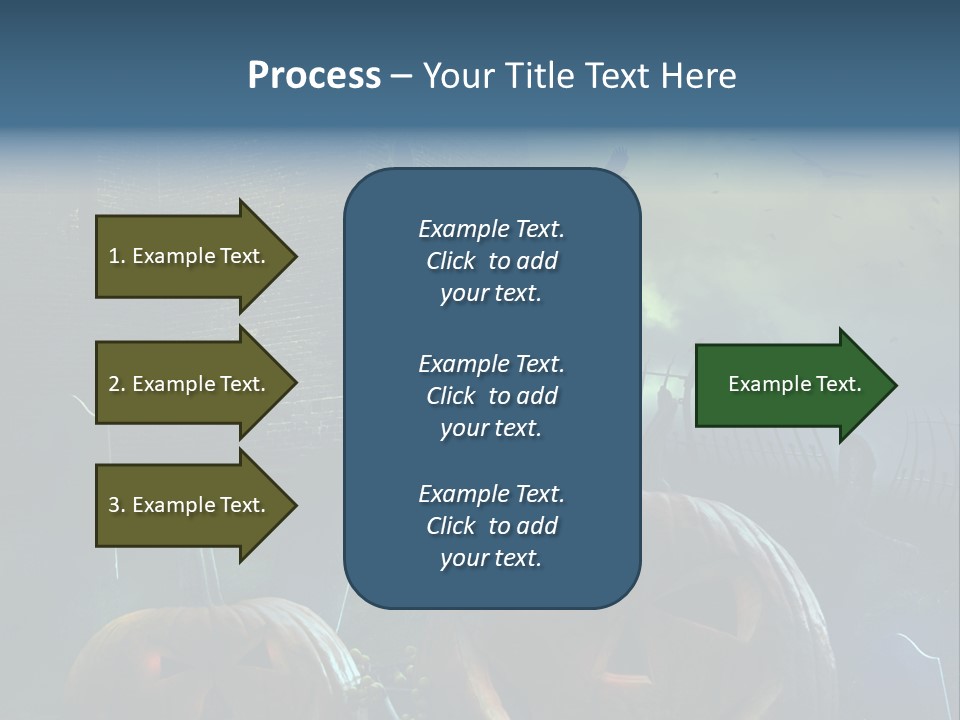 Moon Halloween Midnight PowerPoint Template