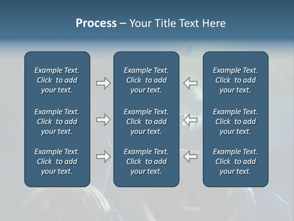 Moon Halloween Midnight PowerPoint Template
