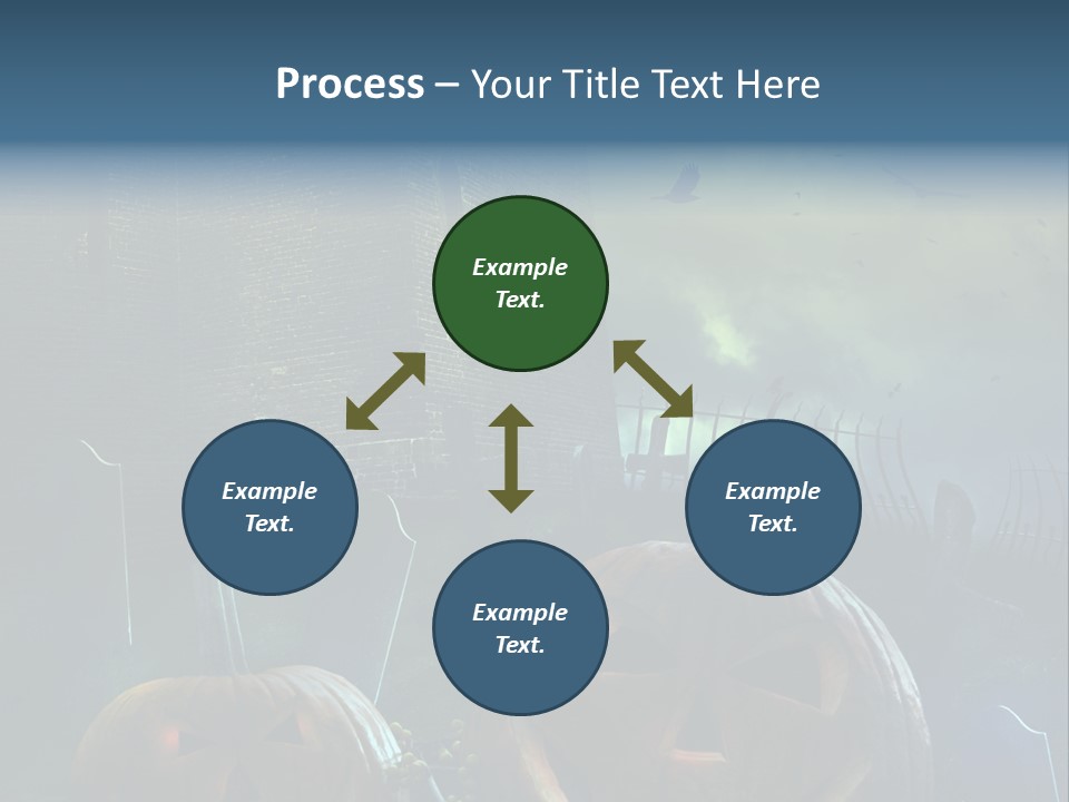 Moon Halloween Midnight PowerPoint Template