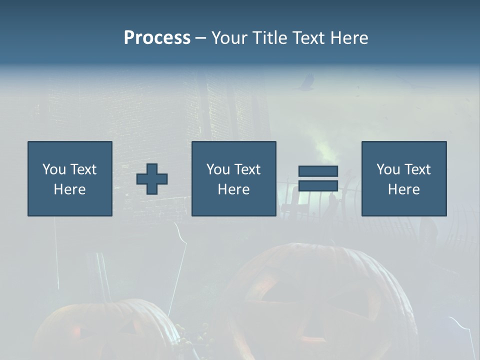 Moon Halloween Midnight PowerPoint Template
