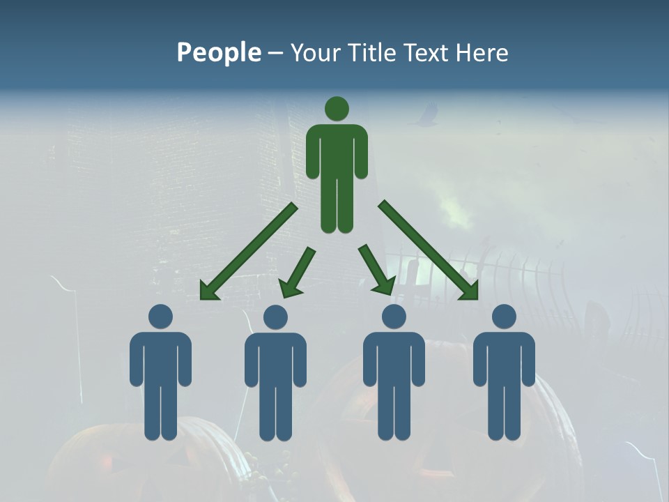 Moon Halloween Midnight PowerPoint Template