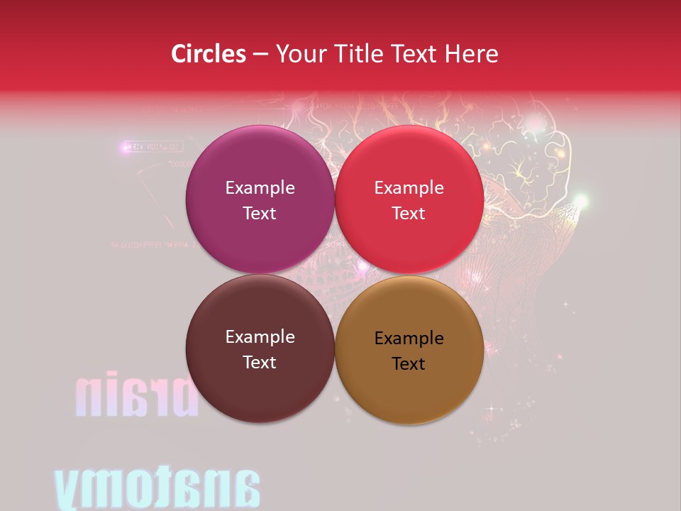 Transparent Texture Creative PowerPoint Template