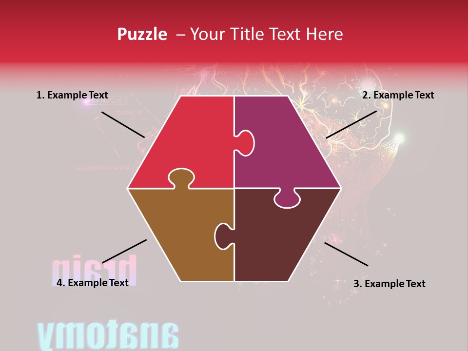 Transparent Texture Creative PowerPoint Template