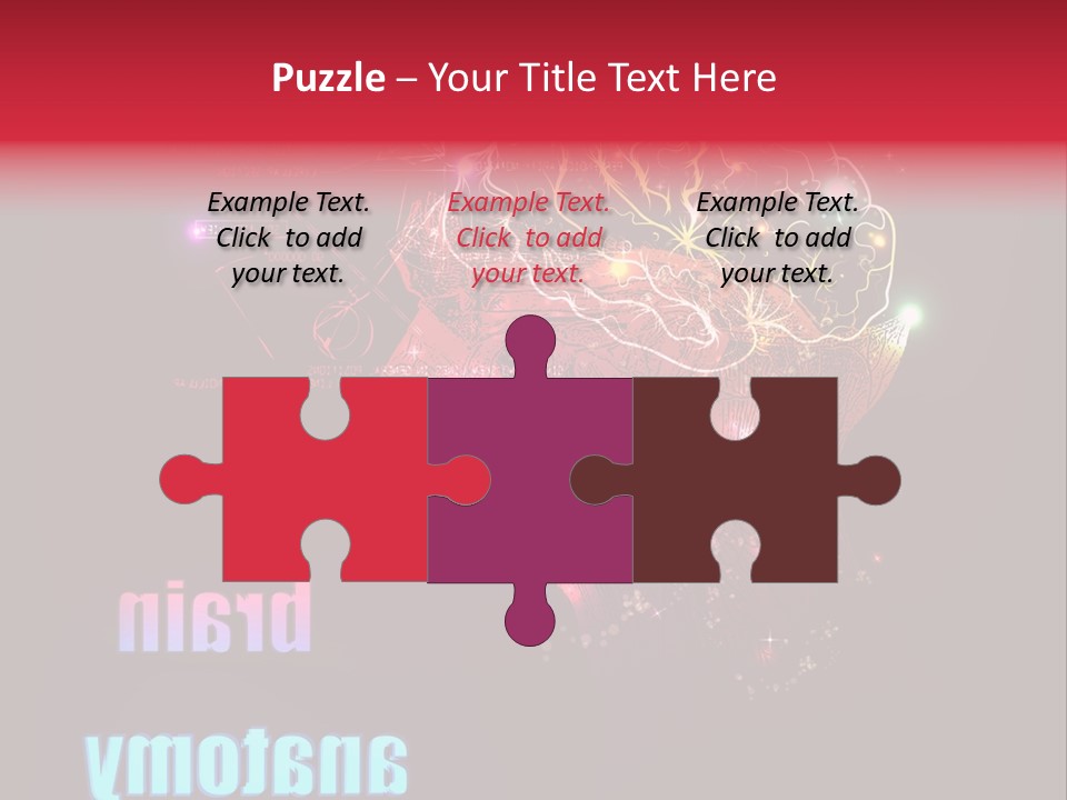 Transparent Texture Creative PowerPoint Template