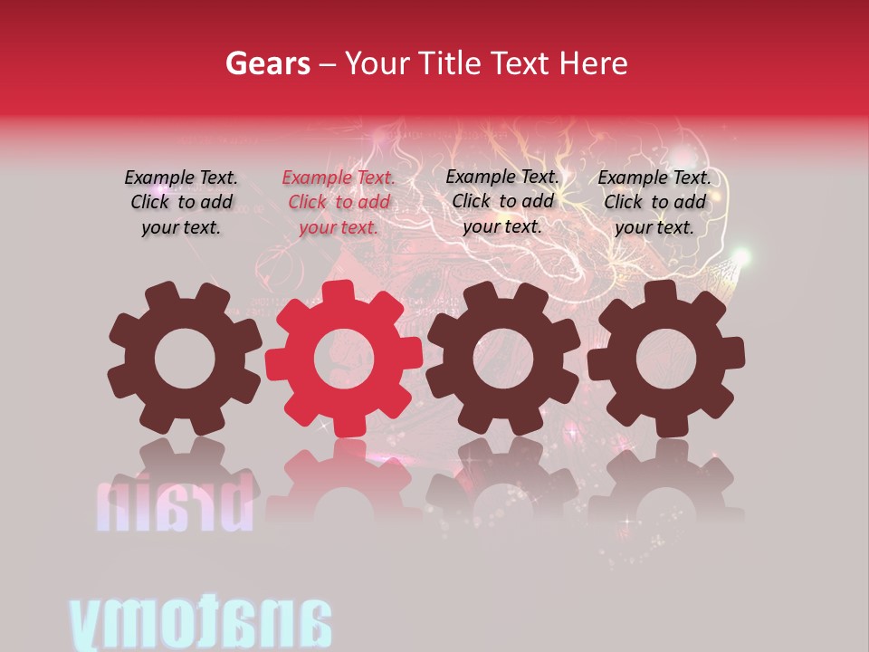 Transparent Texture Creative PowerPoint Template