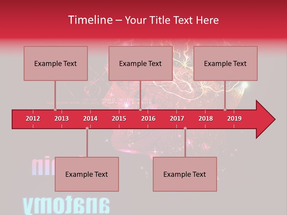 Transparent Texture Creative PowerPoint Template