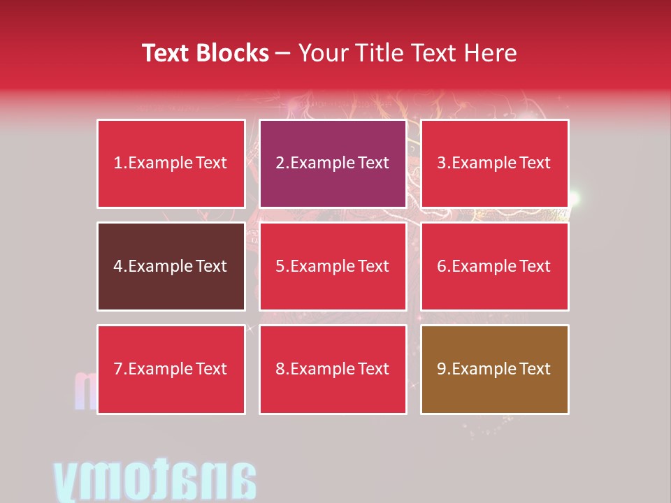Transparent Texture Creative PowerPoint Template