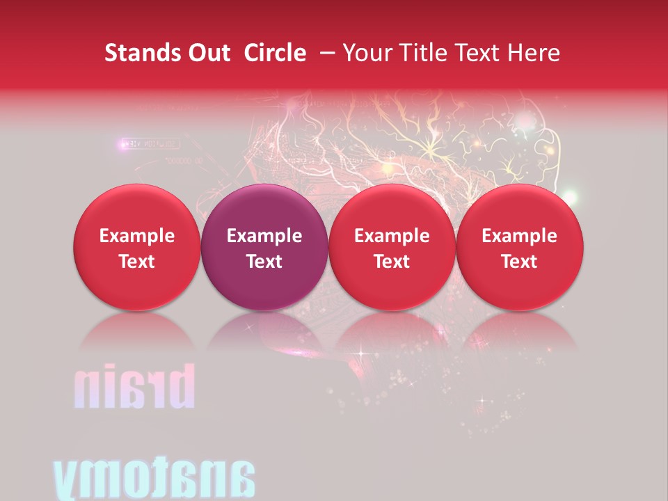 Transparent Texture Creative PowerPoint Template