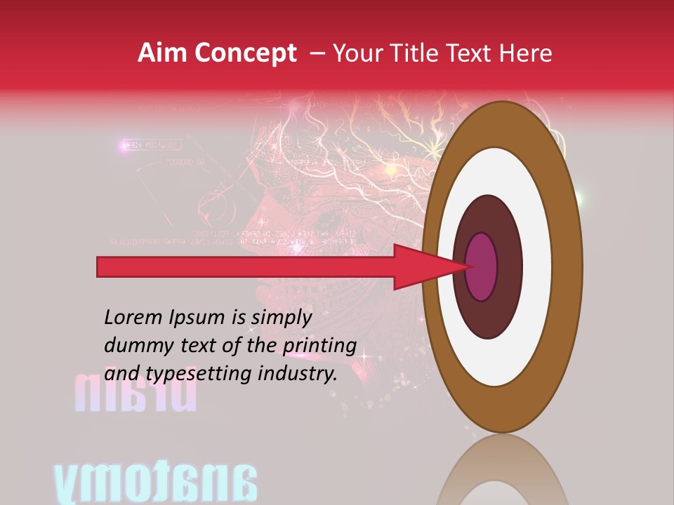 Transparent Texture Creative PowerPoint Template