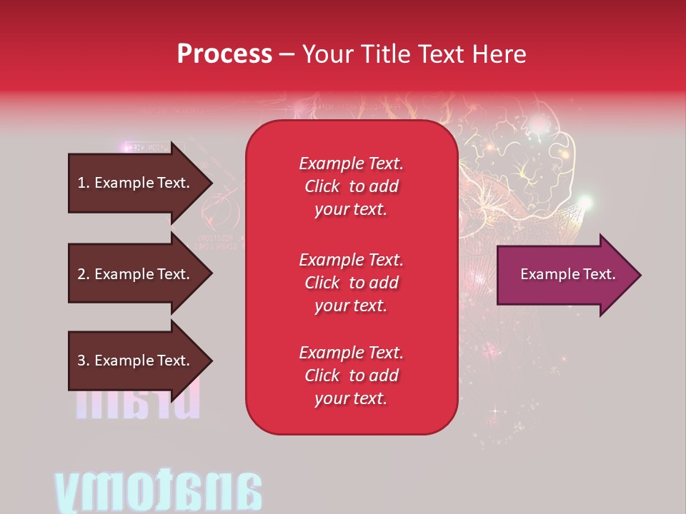 Transparent Texture Creative PowerPoint Template