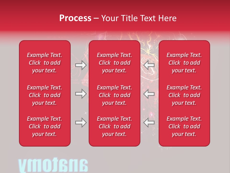 Transparent Texture Creative PowerPoint Template