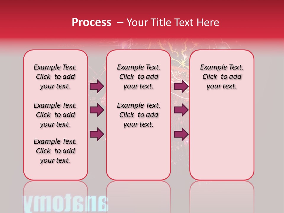 Transparent Texture Creative PowerPoint Template