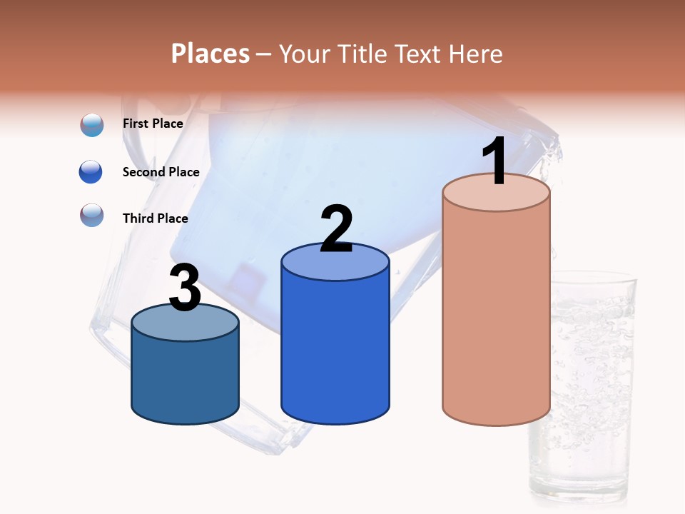 Jug Contemporary Hand PowerPoint Template