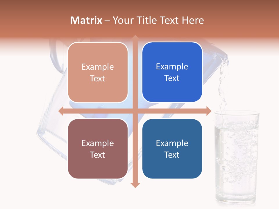 Jug Contemporary Hand PowerPoint Template