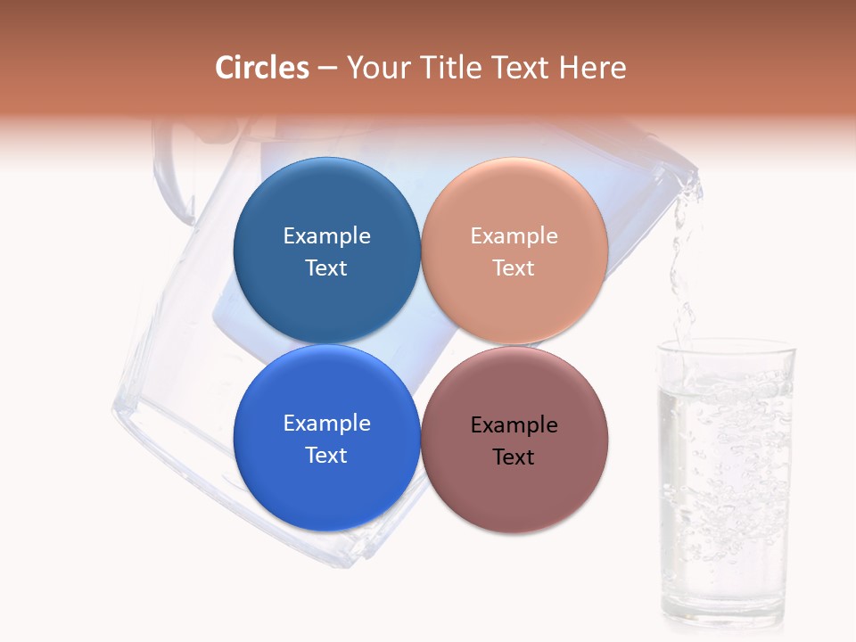 Jug Contemporary Hand PowerPoint Template