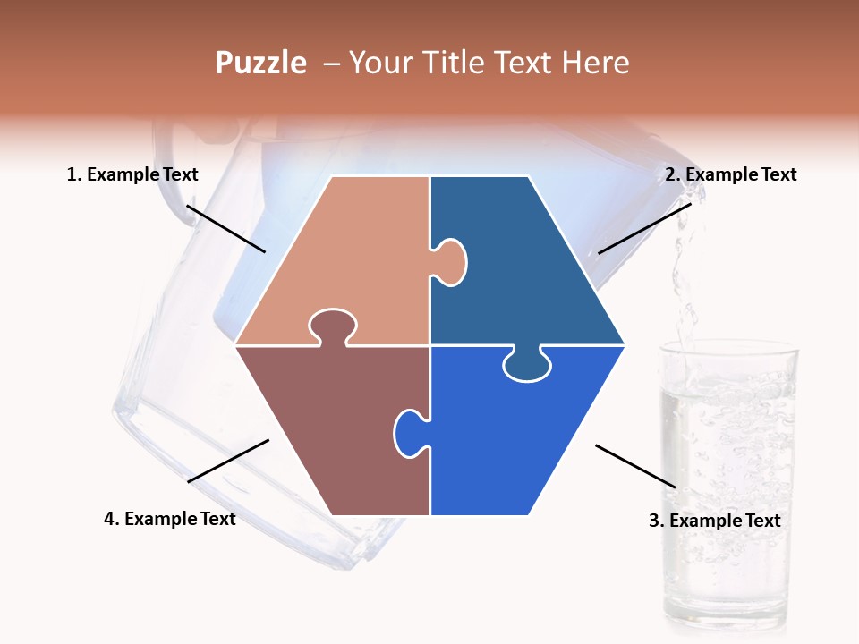 Jug Contemporary Hand PowerPoint Template