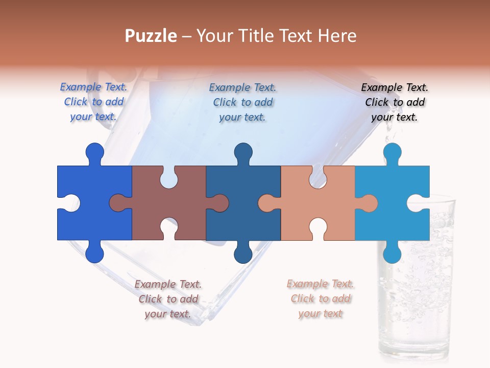 Jug Contemporary Hand PowerPoint Template