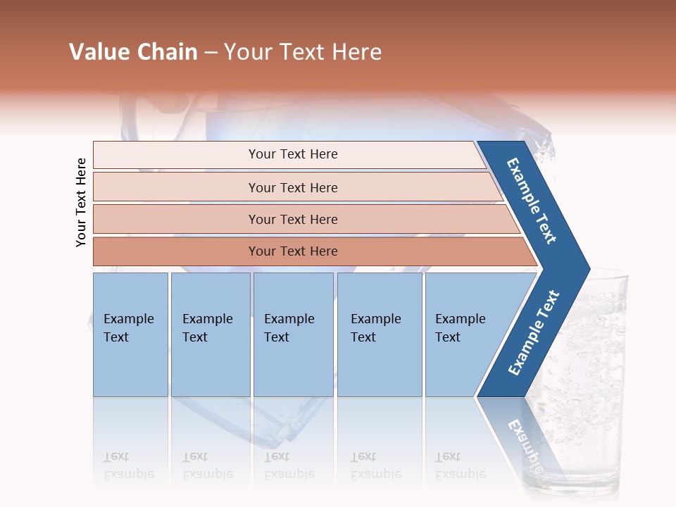 Jug Contemporary Hand PowerPoint Template