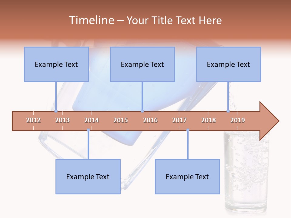 Jug Contemporary Hand PowerPoint Template