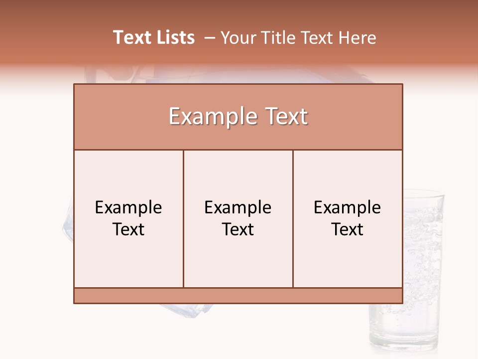 Jug Contemporary Hand PowerPoint Template