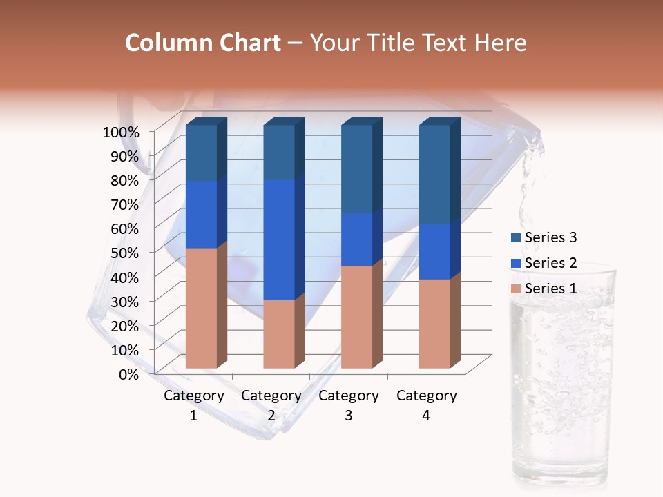 Jug Contemporary Hand PowerPoint Template