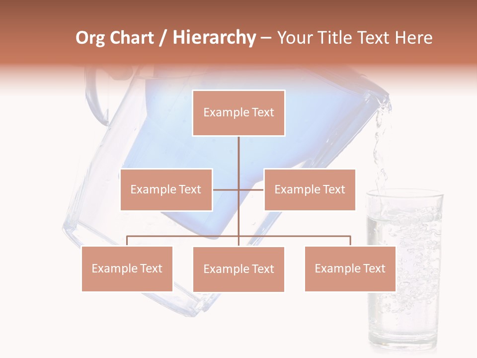 Jug Contemporary Hand PowerPoint Template