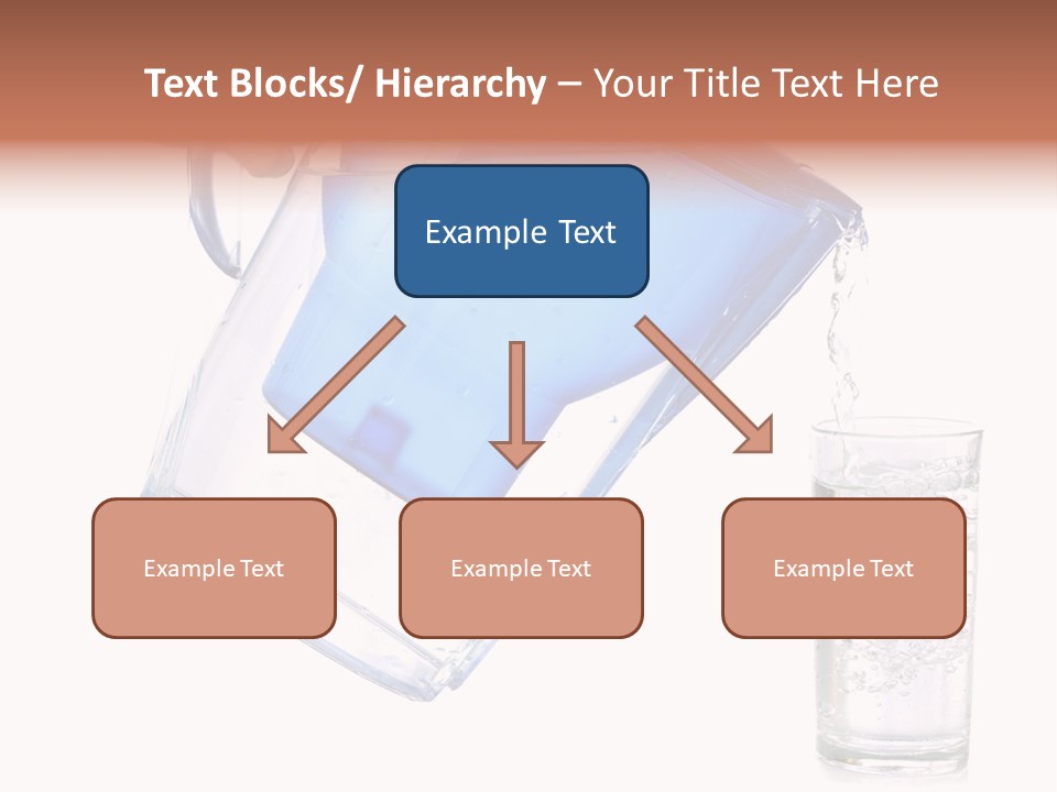 Jug Contemporary Hand PowerPoint Template
