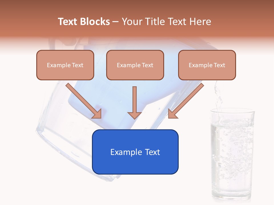 Jug Contemporary Hand PowerPoint Template