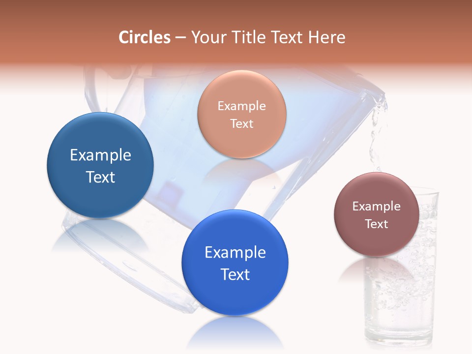 Jug Contemporary Hand PowerPoint Template