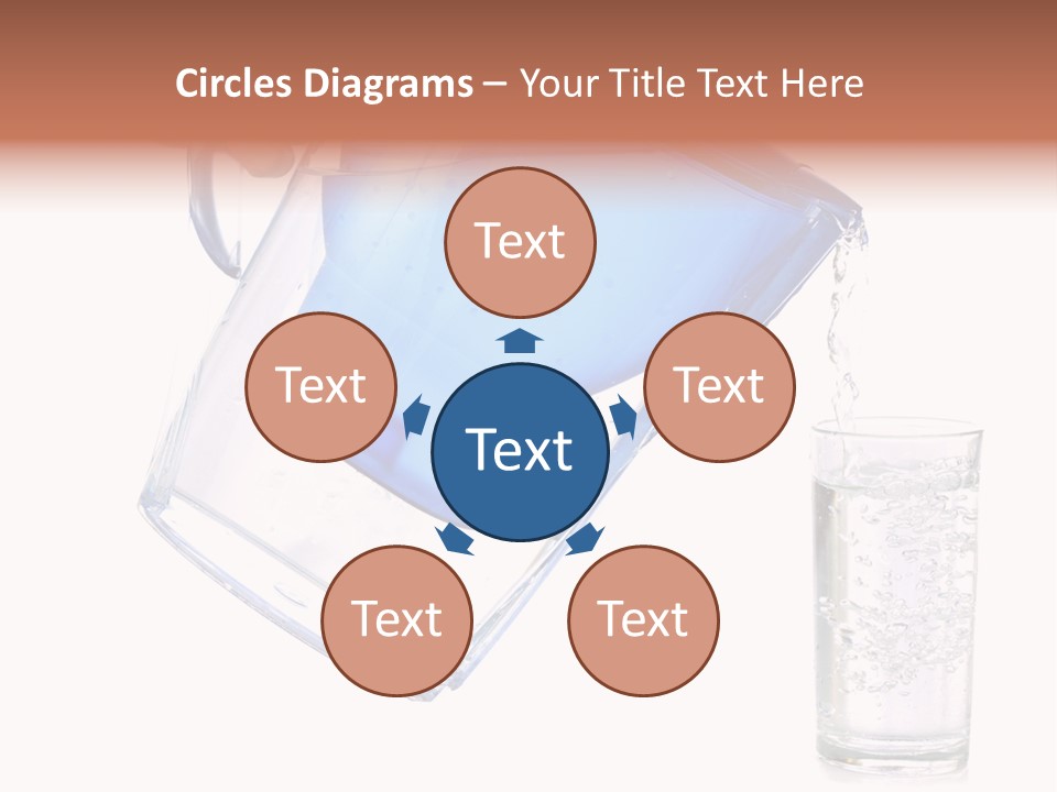 Jug Contemporary Hand PowerPoint Template