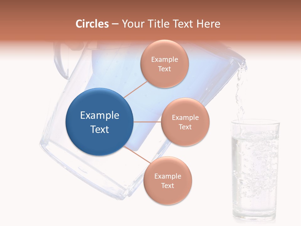 Jug Contemporary Hand PowerPoint Template