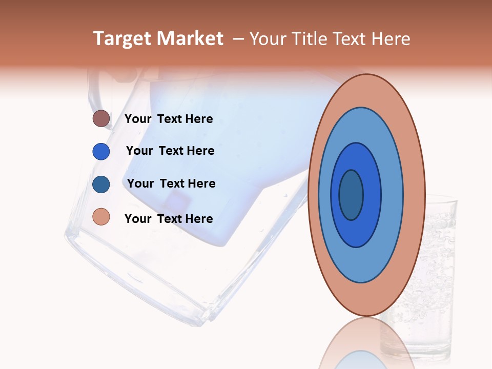 Jug Contemporary Hand PowerPoint Template