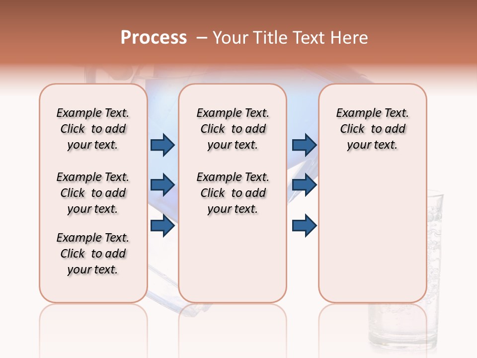 Jug Contemporary Hand PowerPoint Template