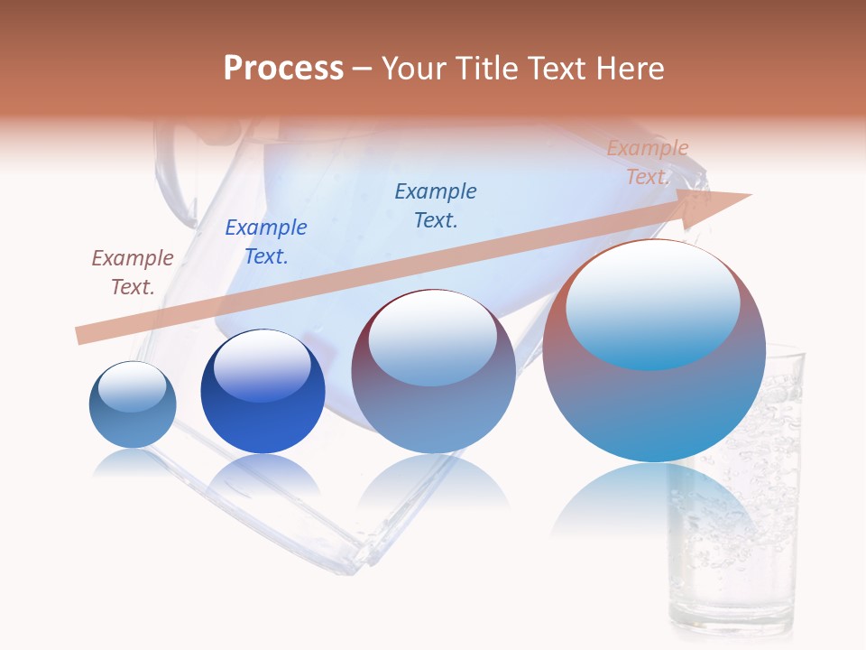 Jug Contemporary Hand PowerPoint Template