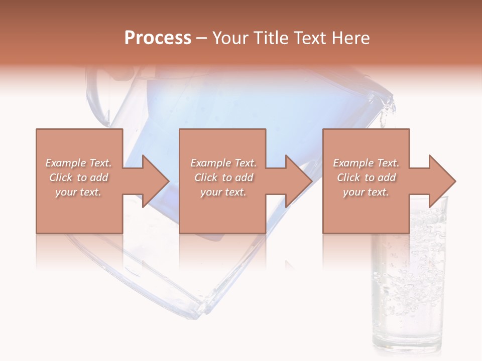 Jug Contemporary Hand PowerPoint Template