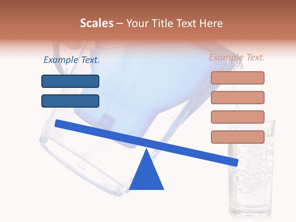 Jug Contemporary Hand PowerPoint Template