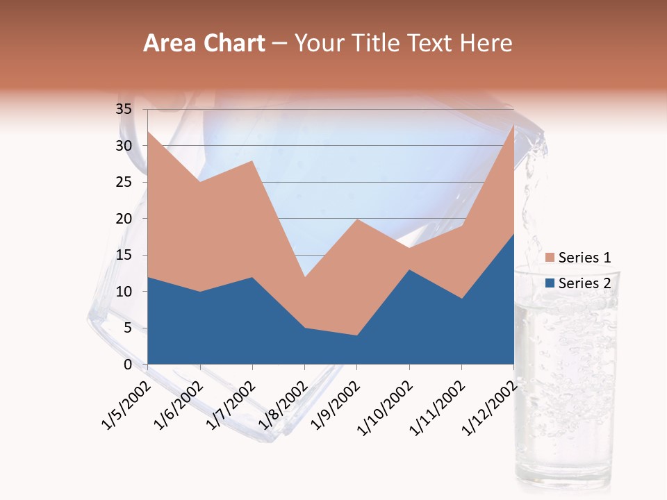 Jug Contemporary Hand PowerPoint Template
