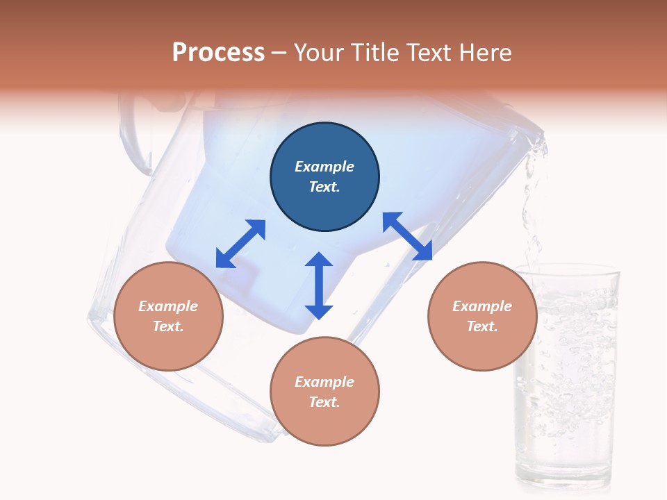 Jug Contemporary Hand PowerPoint Template