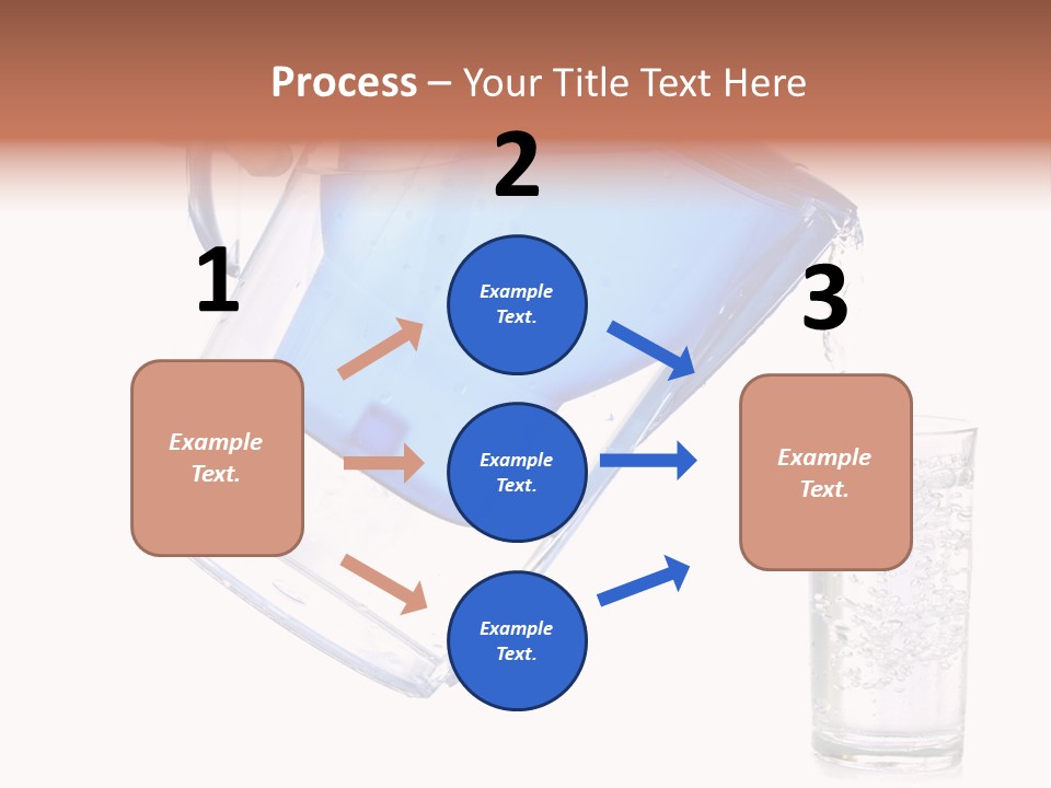 Jug Contemporary Hand PowerPoint Template
