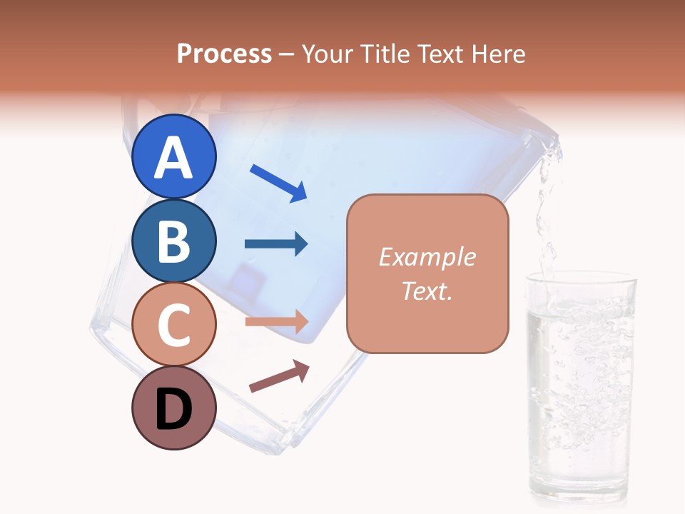 Jug Contemporary Hand PowerPoint Template